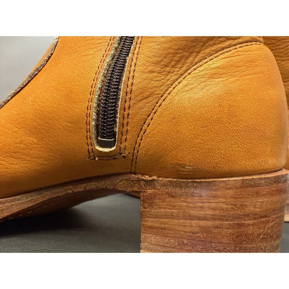 Vintage Frye Campus Boots 1970s Light Tan Size 7B Never Treated Excellent Cond. - Picture 11 of 16